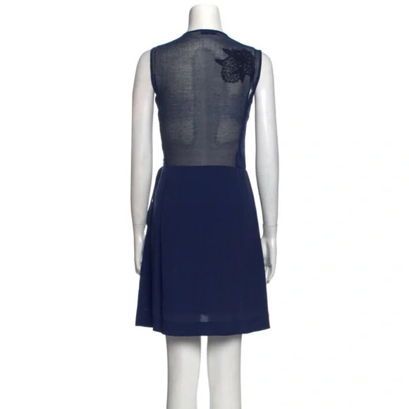 Navy blue Sandro dress - Picture 2 of 4